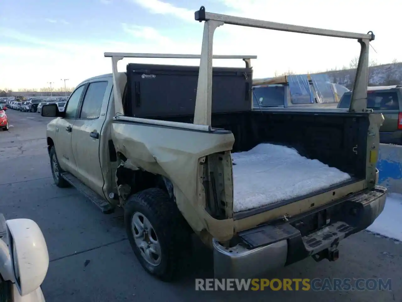 2 Photograph of a damaged car 5TFDY5F16LX910285 TOYOTA TUNDRA 2020