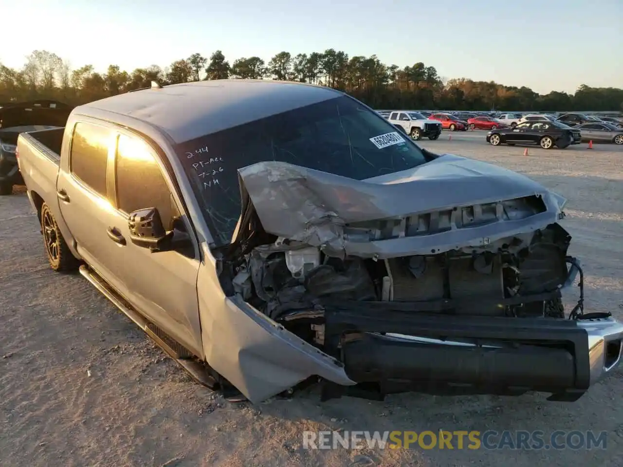 9 Photograph of a damaged car 5TFDY5F16LX927426 TOYOTA TUNDRA 2020