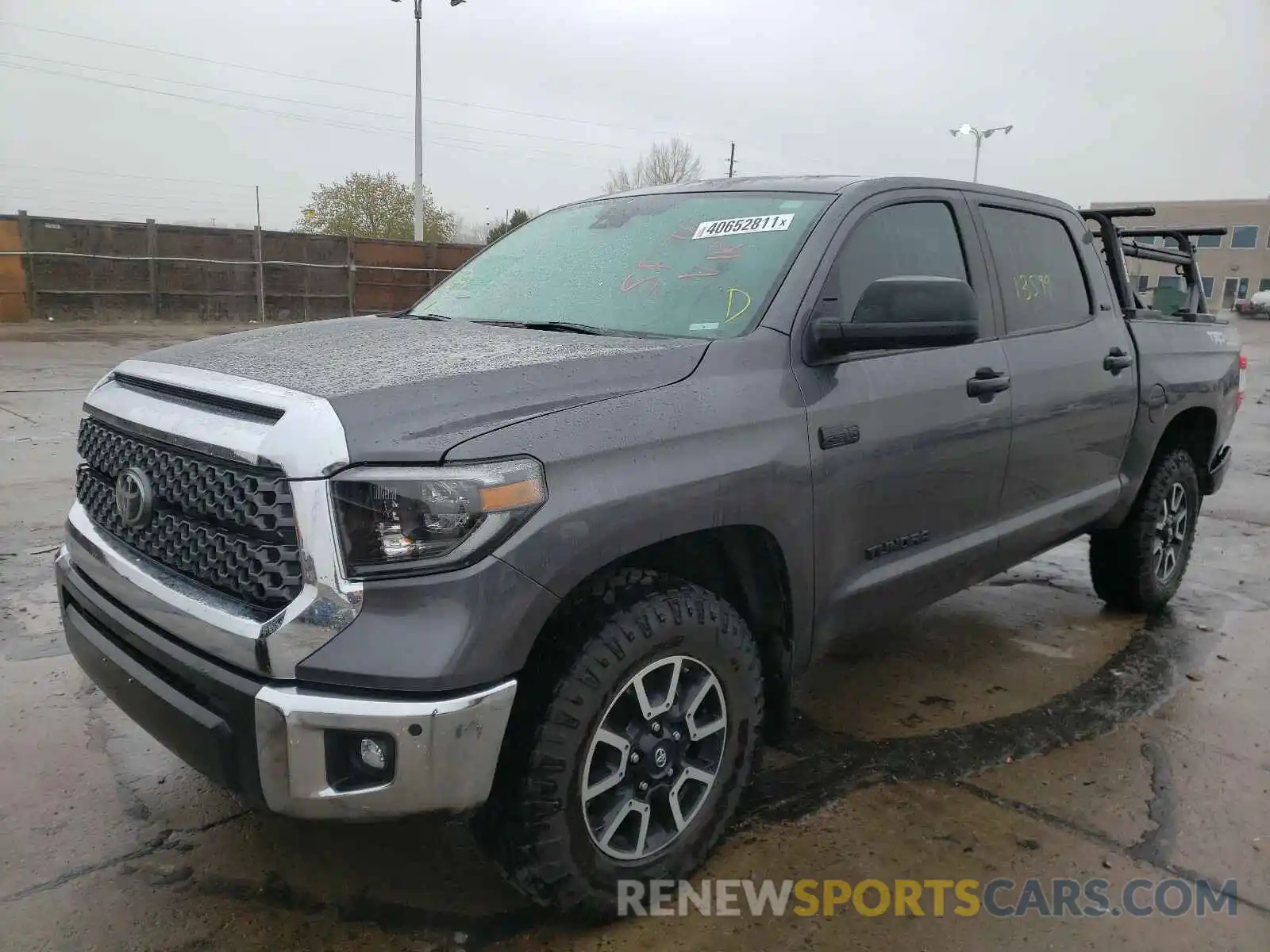 2 Photograph of a damaged car 5TFDY5F16LX938443 TOYOTA TUNDRA 2020