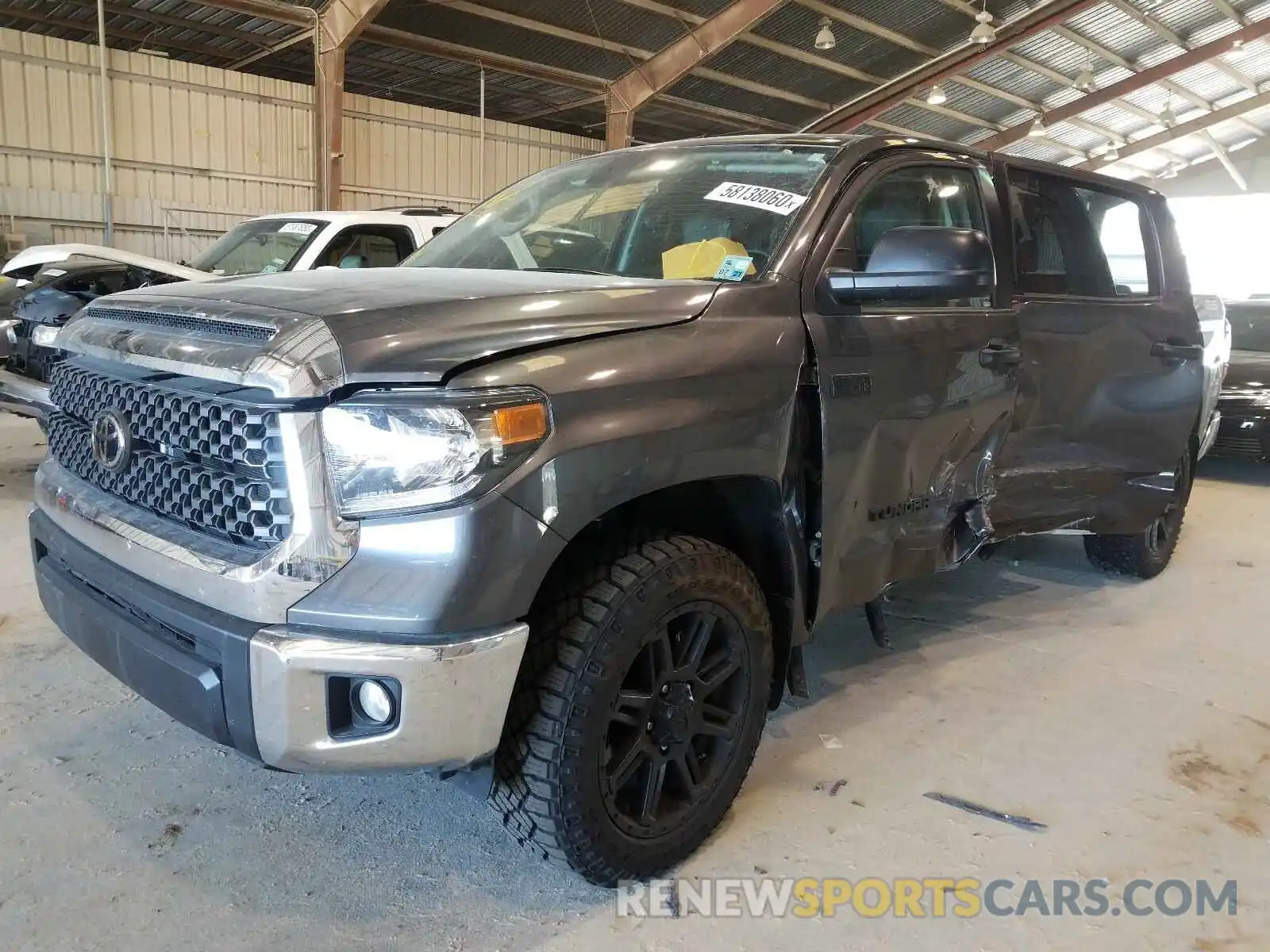 2 Photograph of a damaged car 5TFDY5F16LX944999 TOYOTA TUNDRA 2020