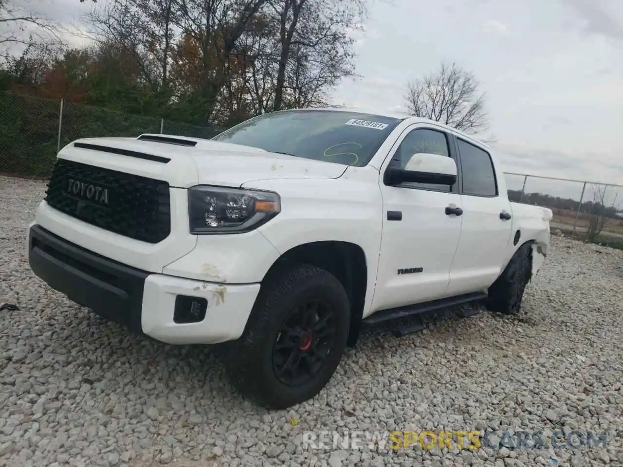 2 Photograph of a damaged car 5TFDY5F16LX953704 TOYOTA TUNDRA 2020