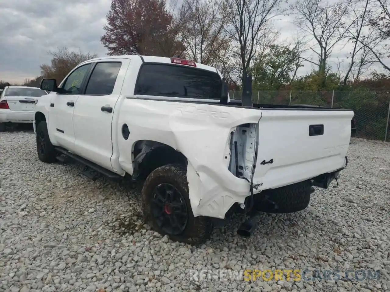 3 Photograph of a damaged car 5TFDY5F16LX953704 TOYOTA TUNDRA 2020