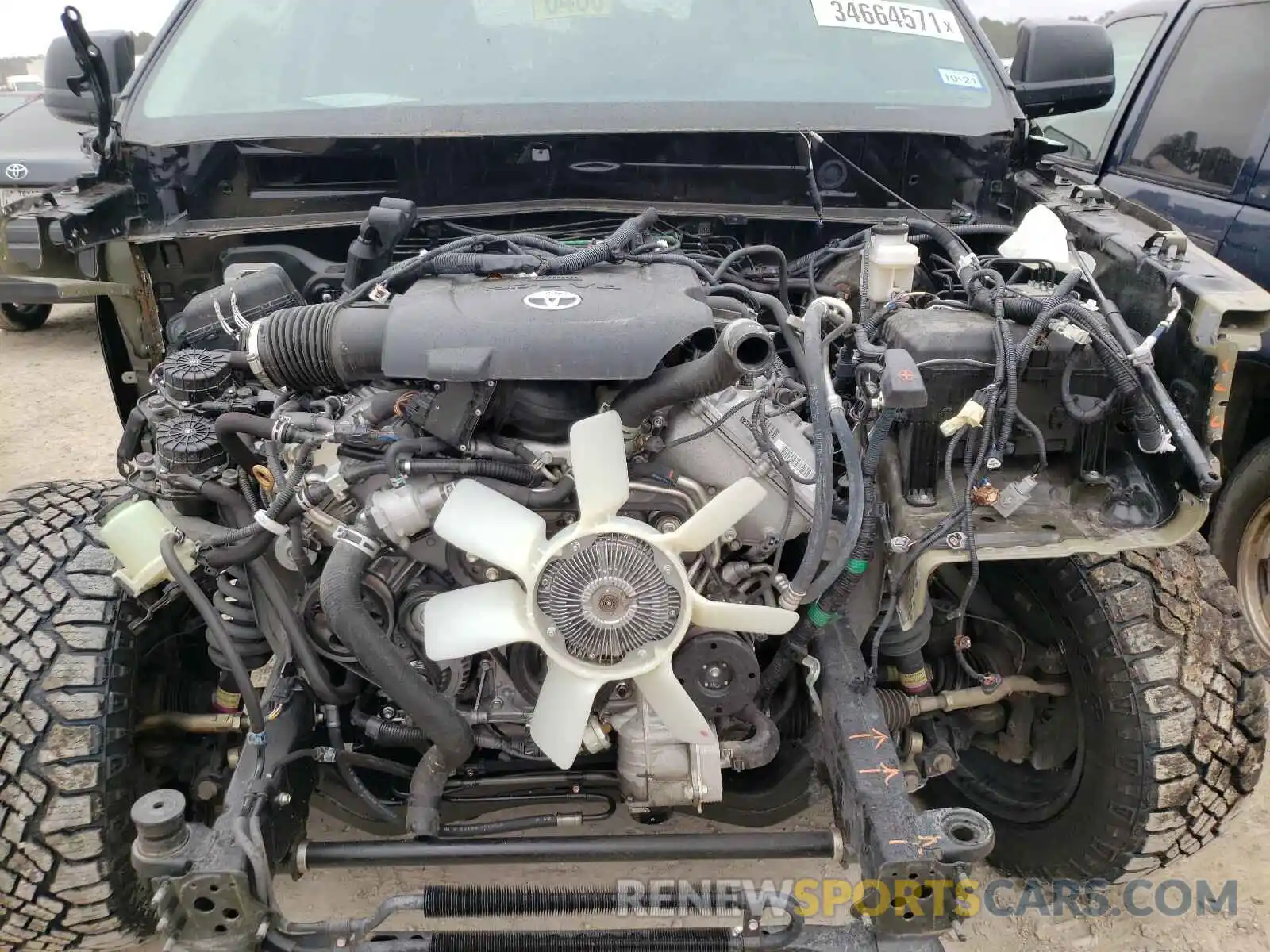 7 Photograph of a damaged car 5TFDY5F17LX872968 TOYOTA TUNDRA 2020