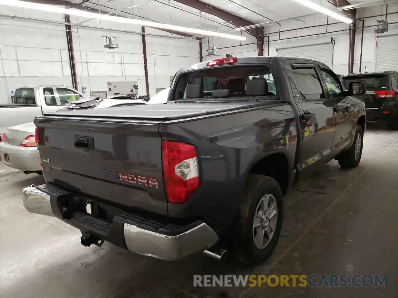 4 Photograph of a damaged car 5TFDY5F17LX873344 TOYOTA TUNDRA 2020