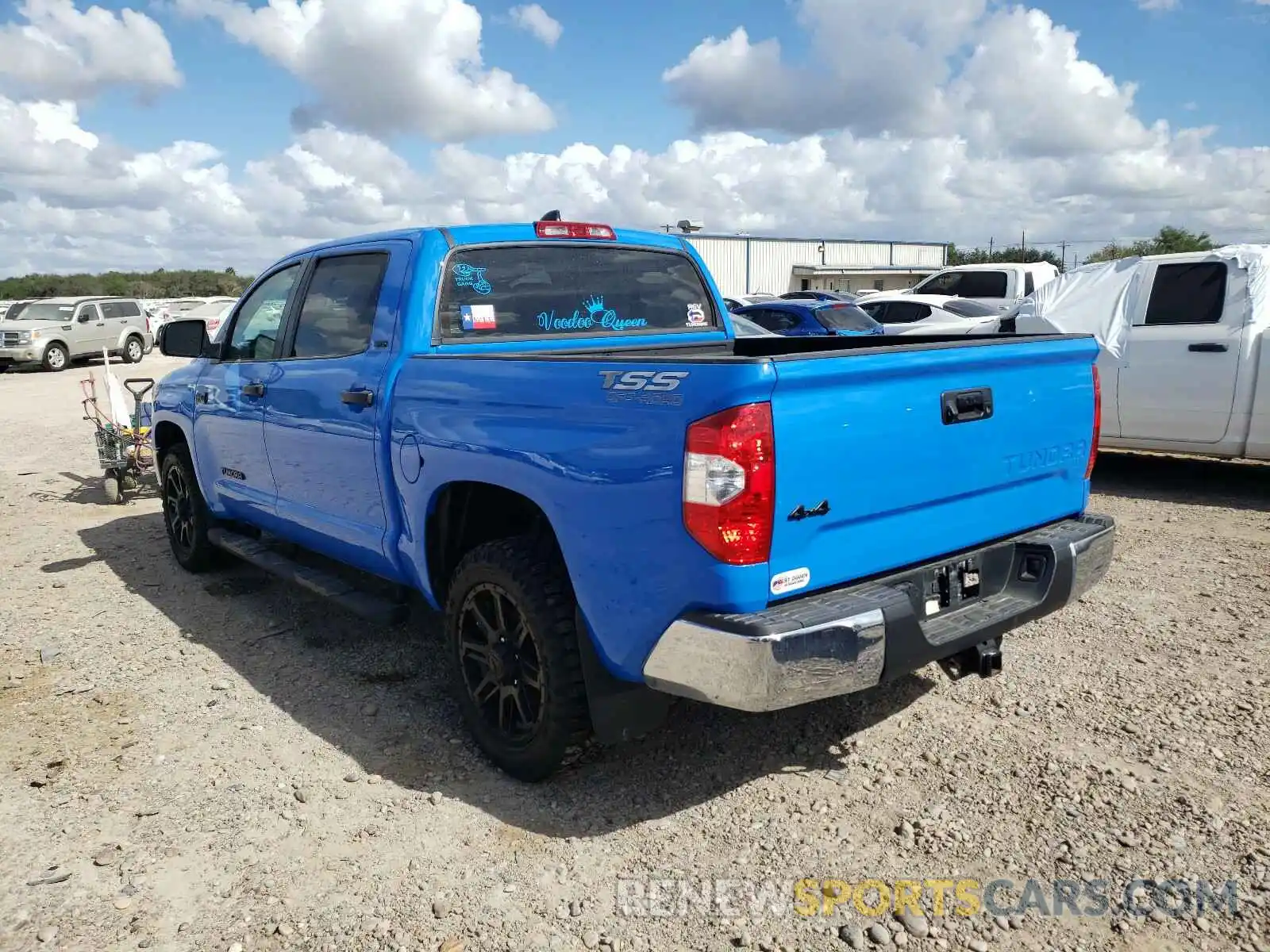 3 Photograph of a damaged car 5TFDY5F17LX883078 TOYOTA TUNDRA 2020