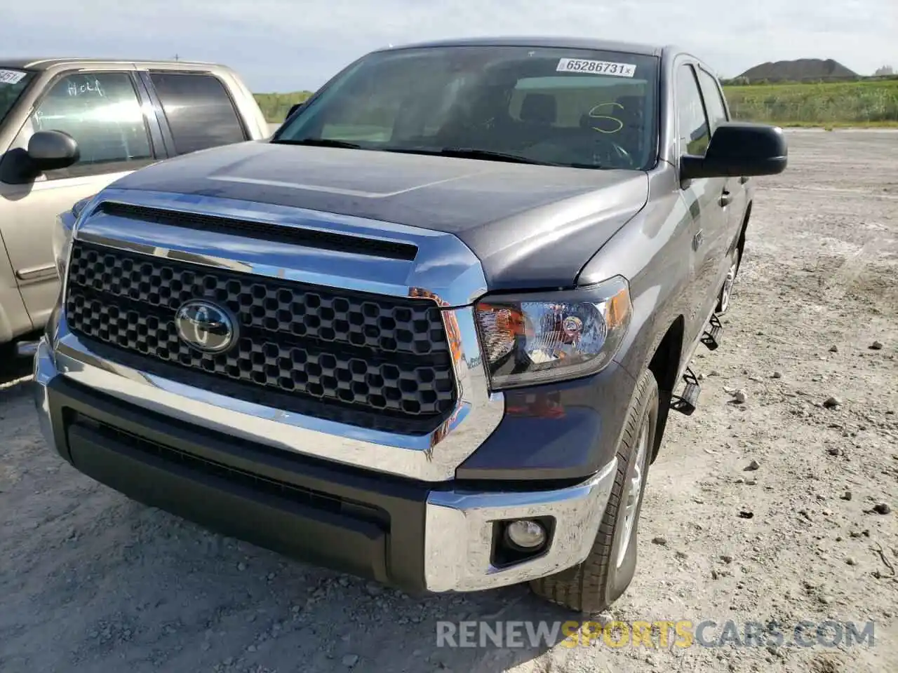 2 Photograph of a damaged car 5TFDY5F17LX886515 TOYOTA TUNDRA 2020