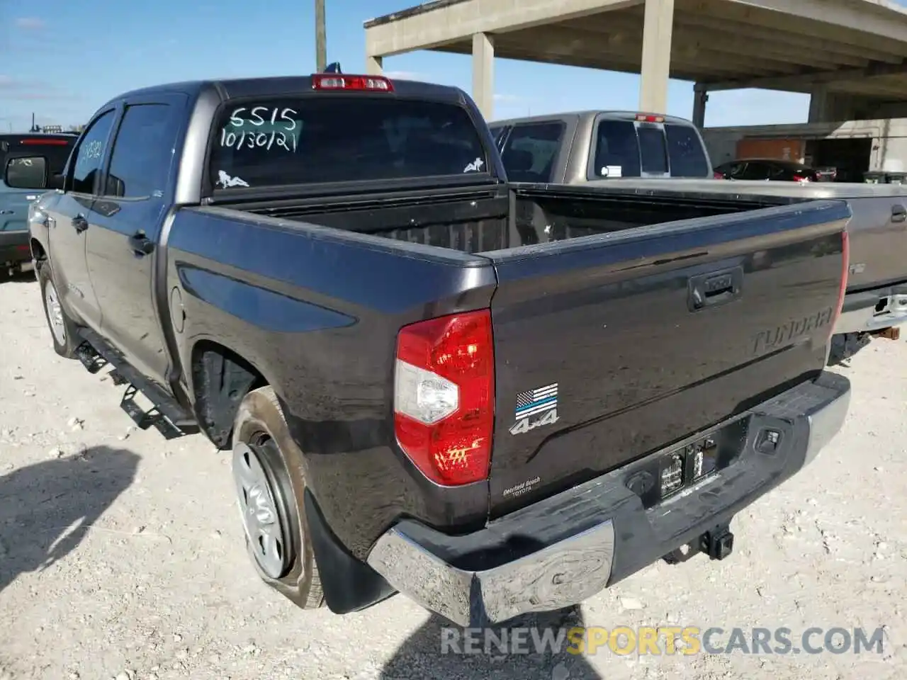 3 Photograph of a damaged car 5TFDY5F17LX886515 TOYOTA TUNDRA 2020