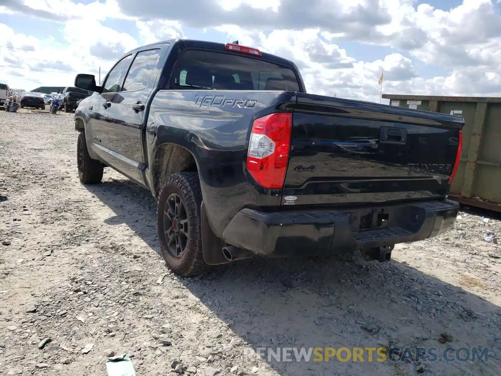 3 Photograph of a damaged car 5TFDY5F17LX897417 TOYOTA TUNDRA 2020