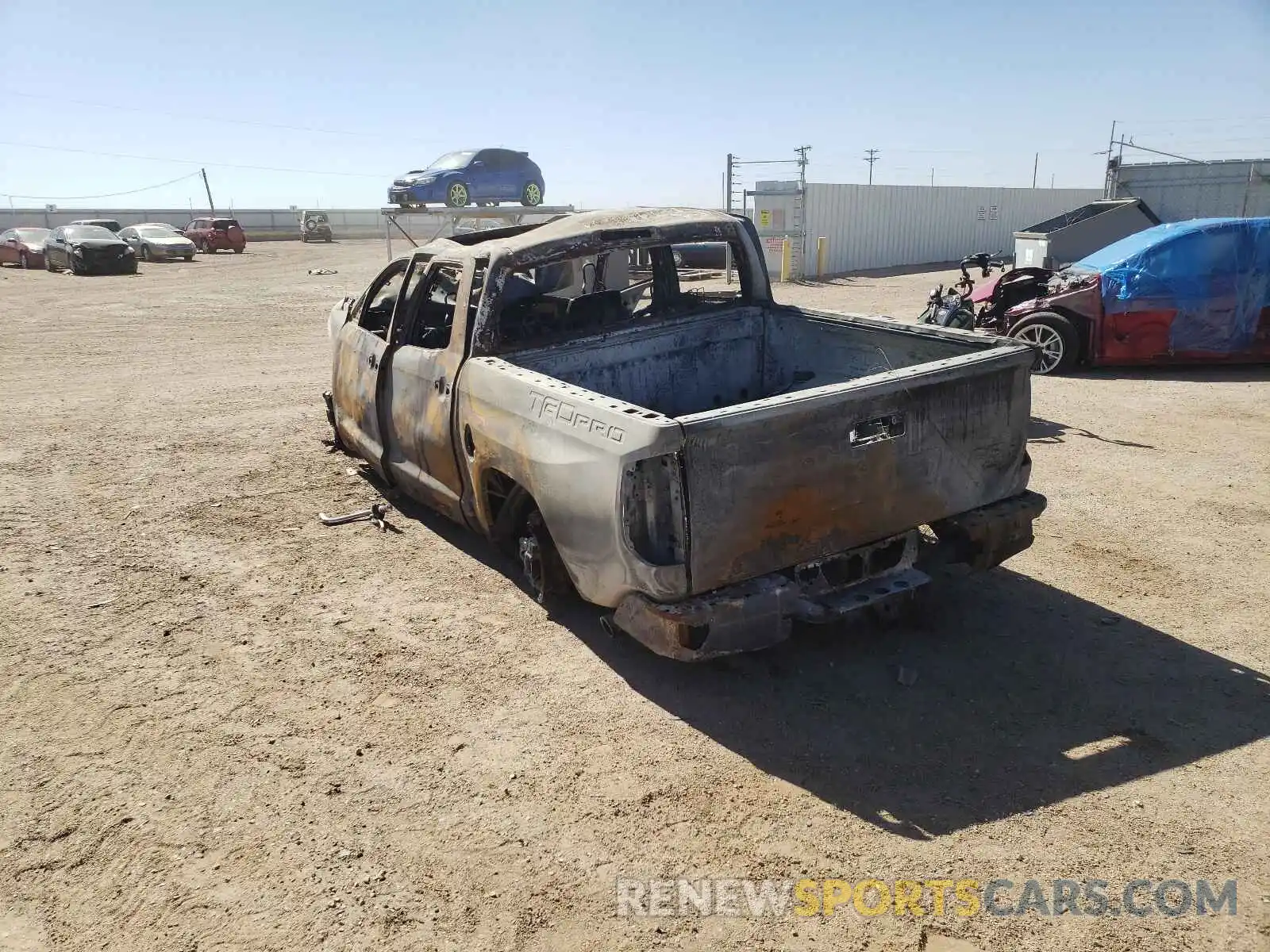 3 Photograph of a damaged car 5TFDY5F17LX916922 TOYOTA TUNDRA 2020