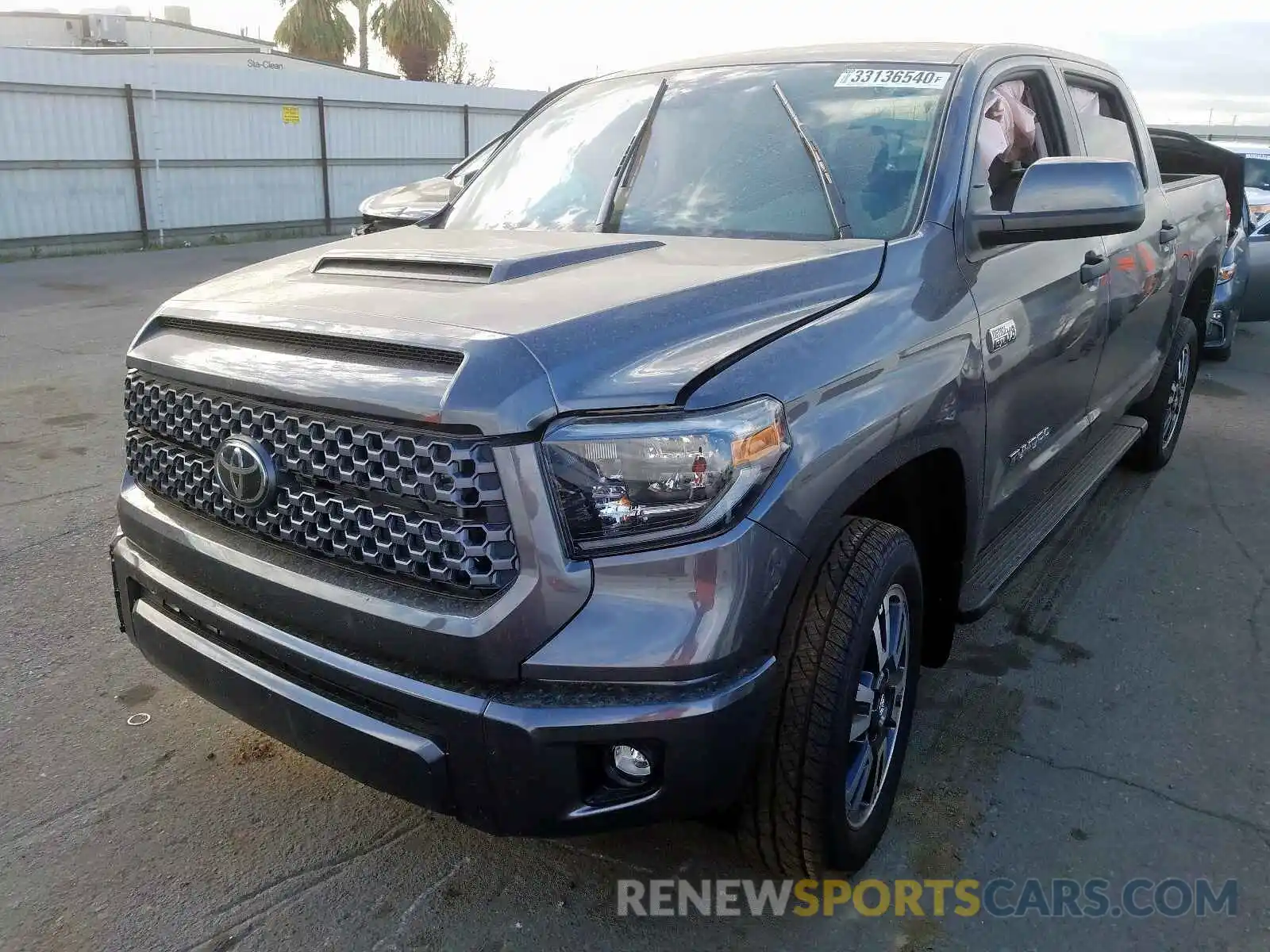 2 Photograph of a damaged car 5TFDY5F17LX920288 TOYOTA TUNDRA 2020