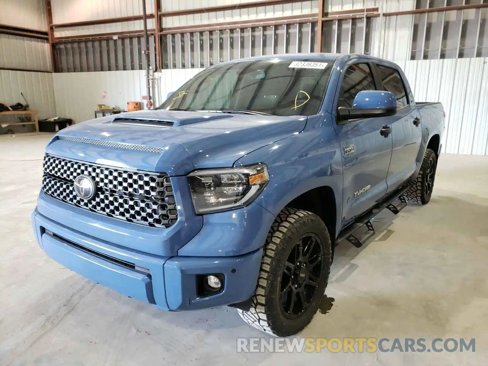 2 Photograph of a damaged car 5TFDY5F17LX924437 TOYOTA TUNDRA 2020