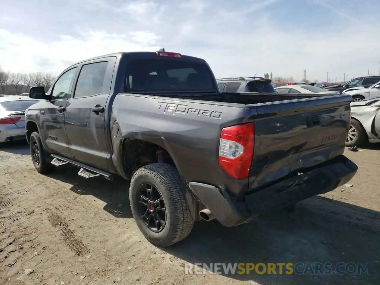 3 Photograph of a damaged car 5TFDY5F17LX943702 TOYOTA TUNDRA 2020