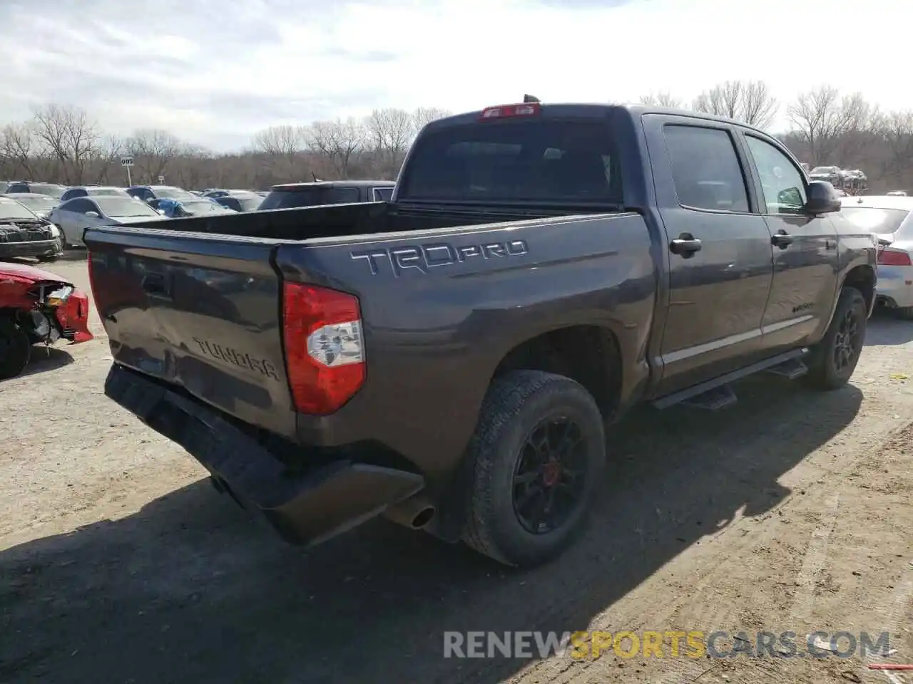 4 Photograph of a damaged car 5TFDY5F17LX943702 TOYOTA TUNDRA 2020