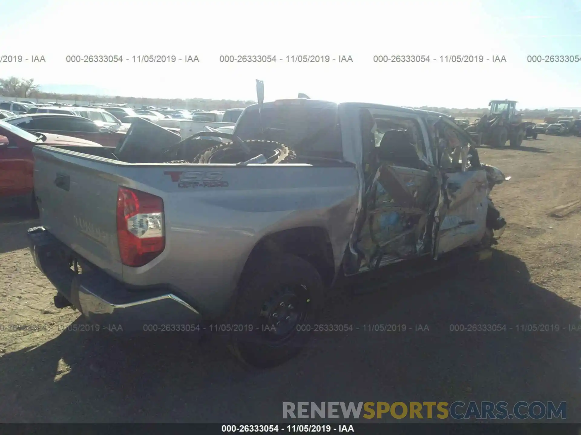 4 Photograph of a damaged car 5TFDY5F18LX872378 TOYOTA TUNDRA 2020