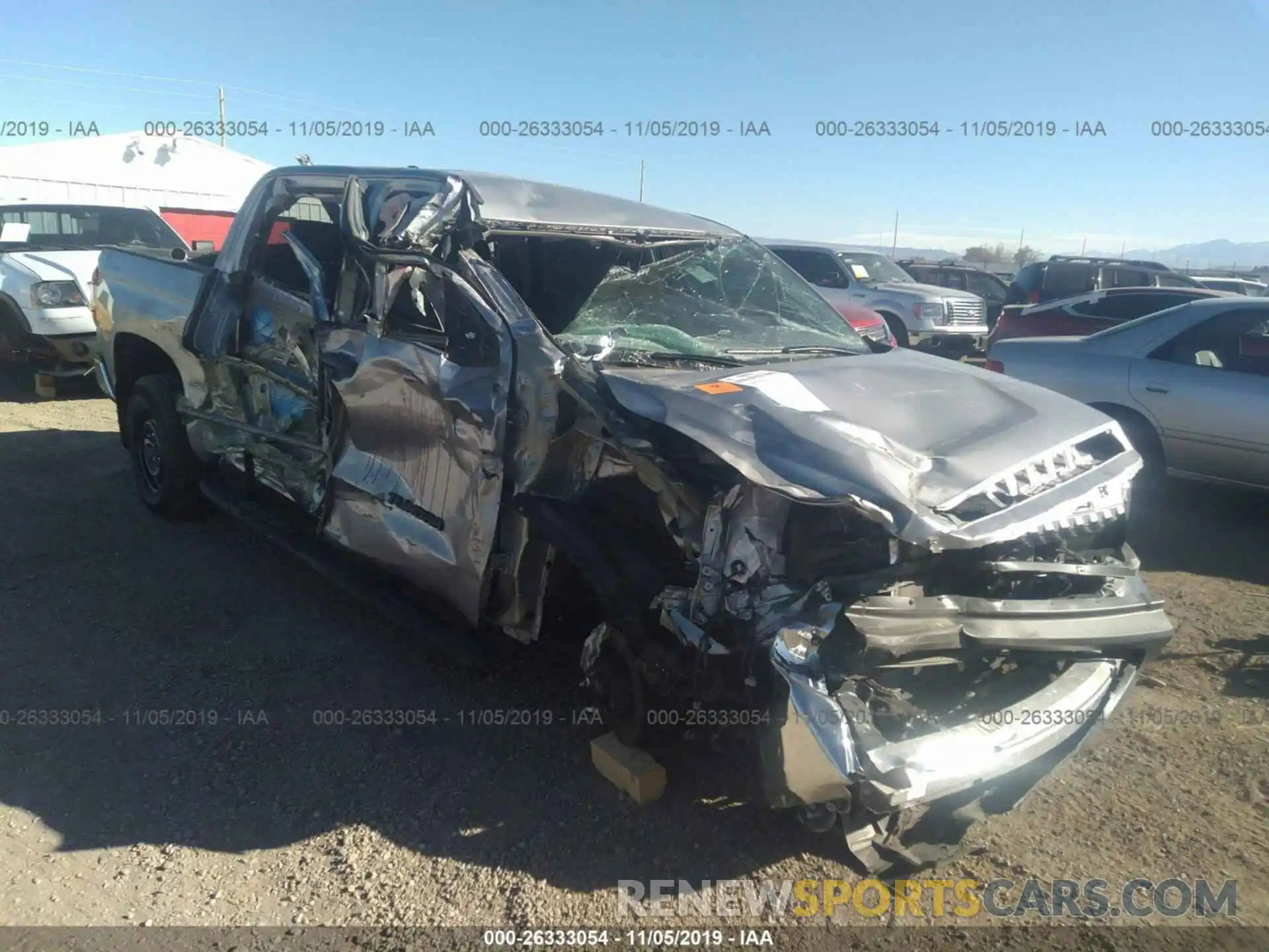 6 Photograph of a damaged car 5TFDY5F18LX872378 TOYOTA TUNDRA 2020