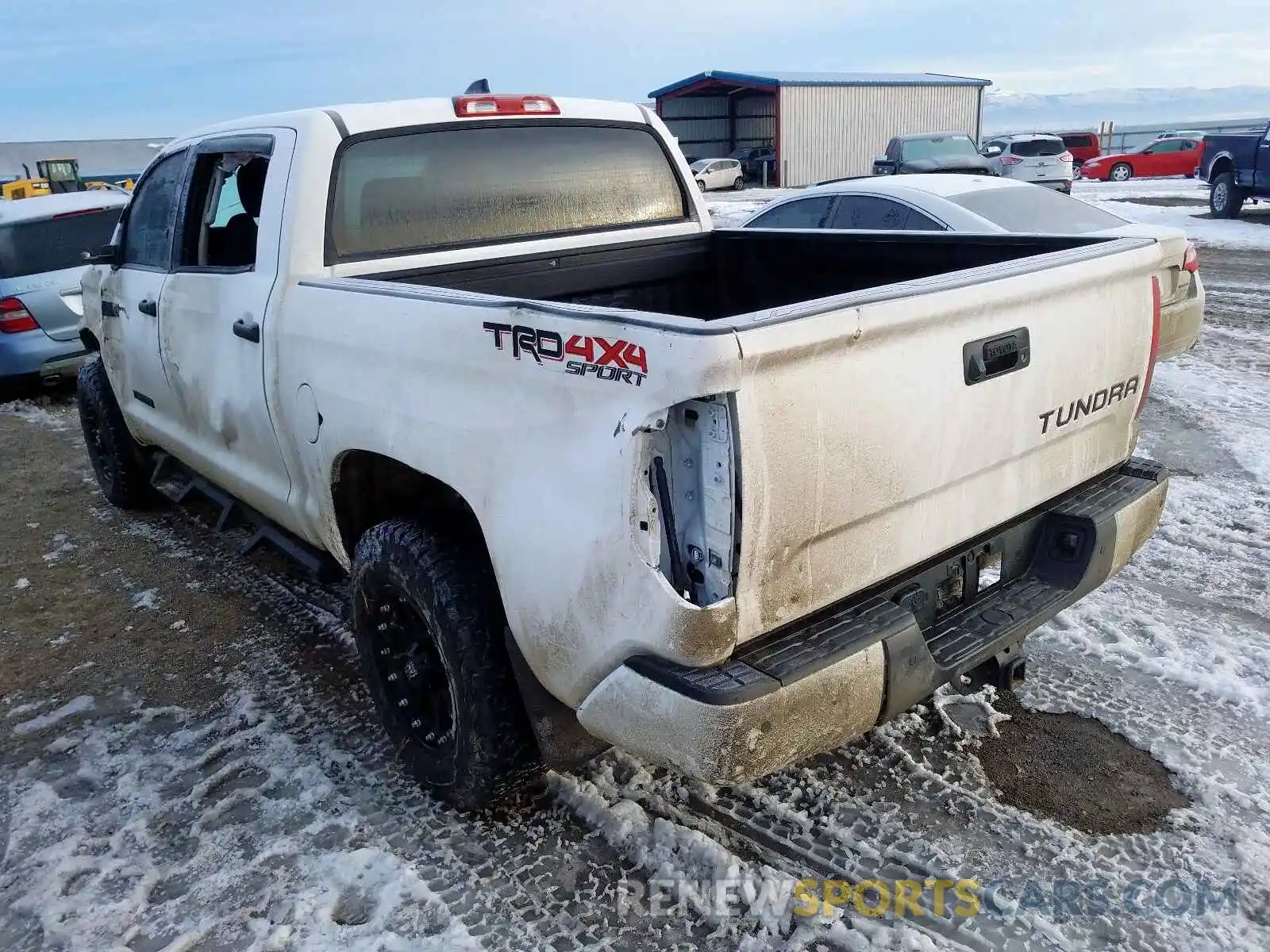 3 Photograph of a damaged car 5TFDY5F18LX877631 TOYOTA TUNDRA 2020