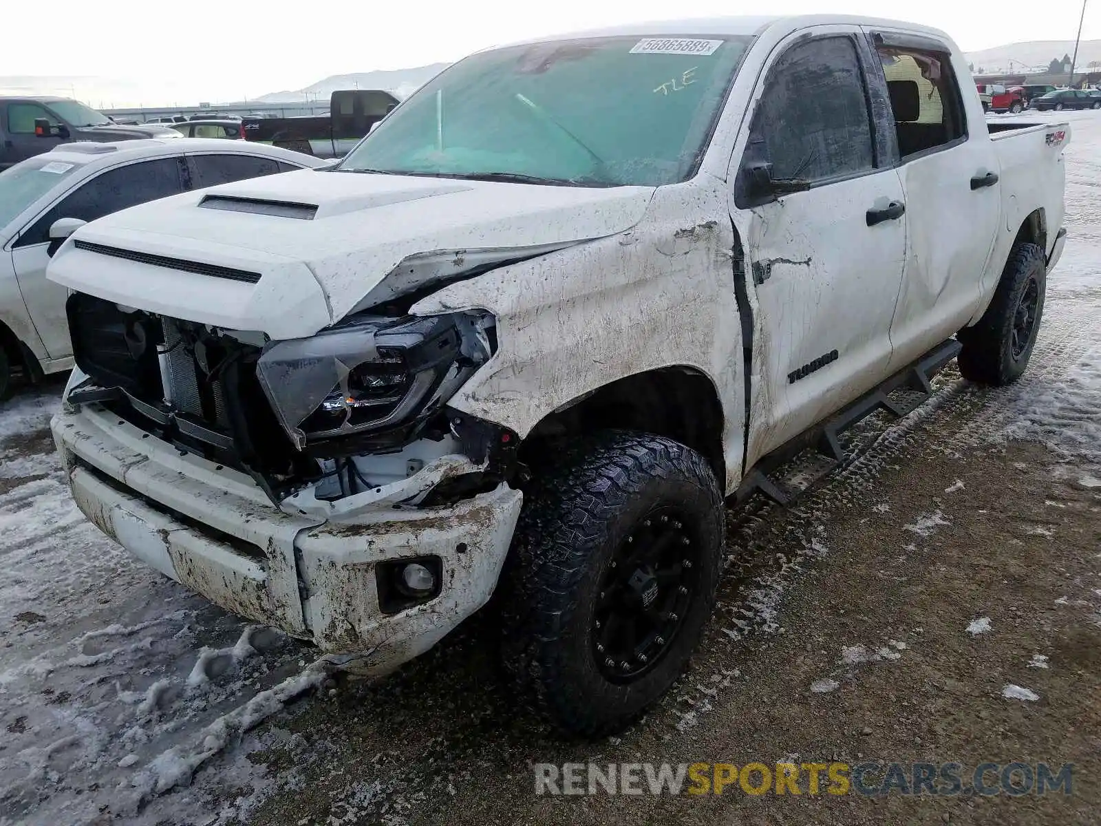 9 Photograph of a damaged car 5TFDY5F18LX877631 TOYOTA TUNDRA 2020