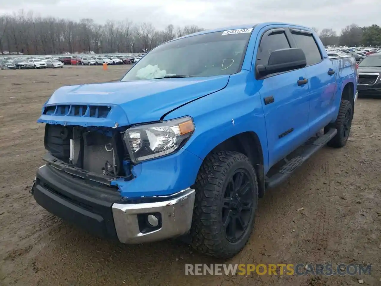 2 Photograph of a damaged car 5TFDY5F18LX883851 TOYOTA TUNDRA 2020