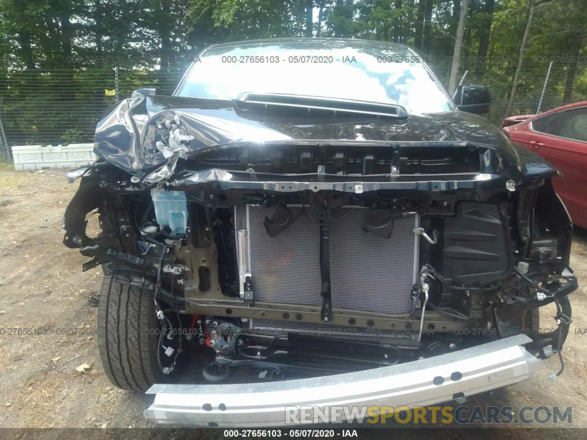 6 Photograph of a damaged car 5TFDY5F18LX887320 TOYOTA TUNDRA 2020