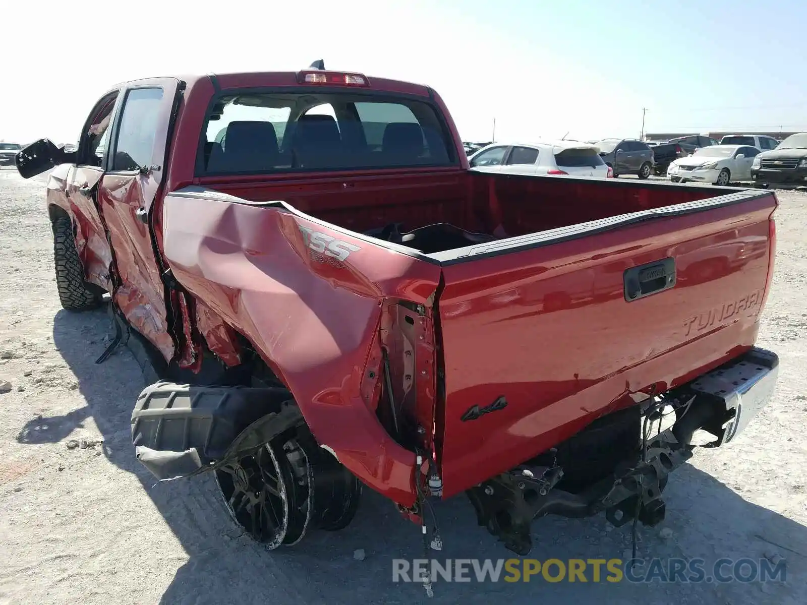 3 Photograph of a damaged car 5TFDY5F18LX948097 TOYOTA TUNDRA 2020