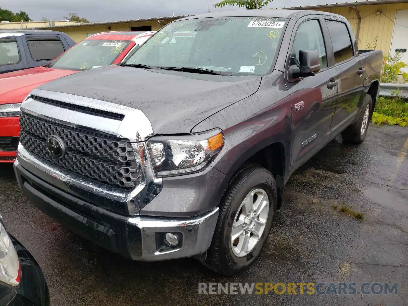 2 Photograph of a damaged car 5TFDY5F18LX951100 TOYOTA TUNDRA 2020