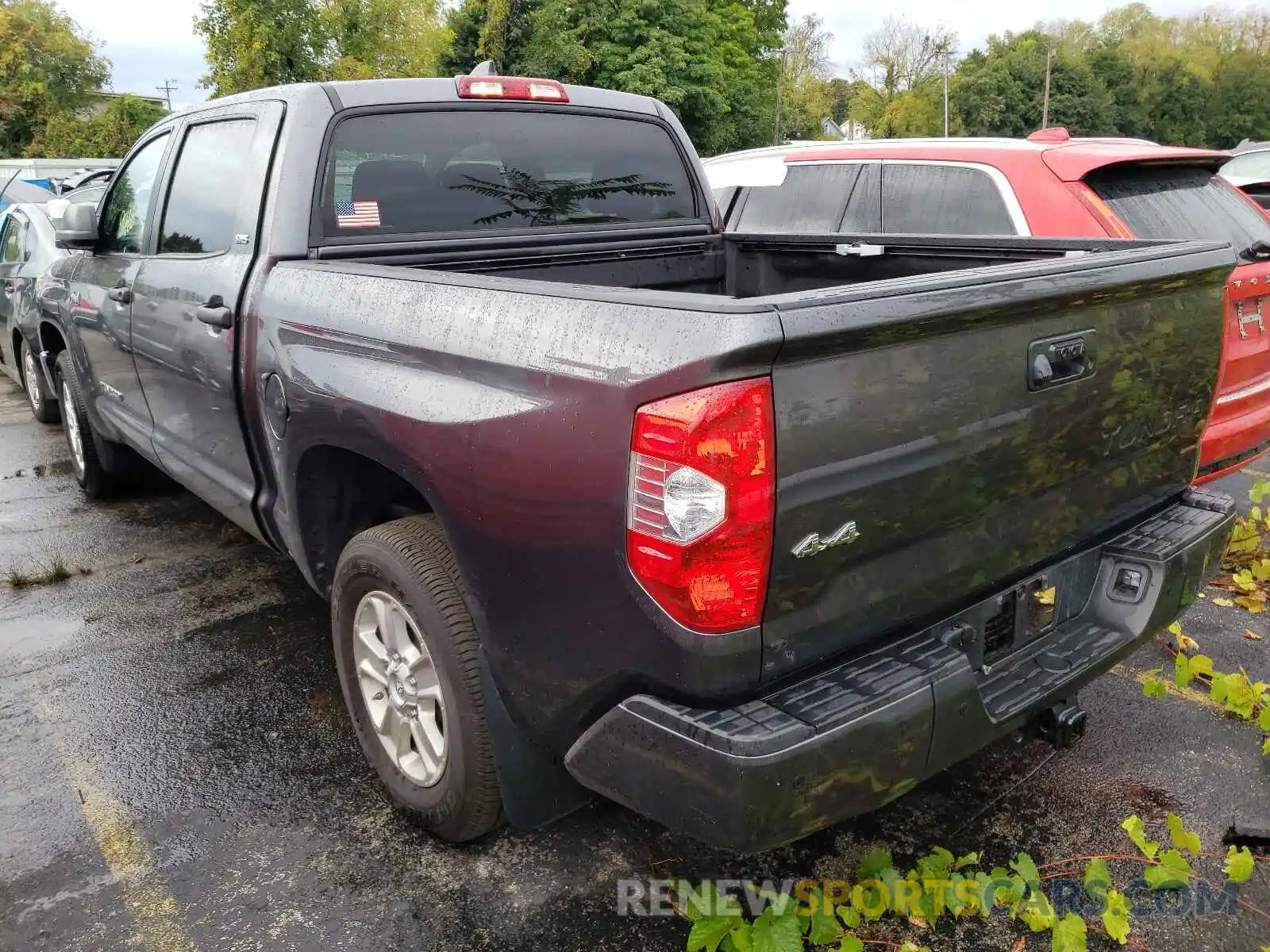 3 Photograph of a damaged car 5TFDY5F18LX951100 TOYOTA TUNDRA 2020