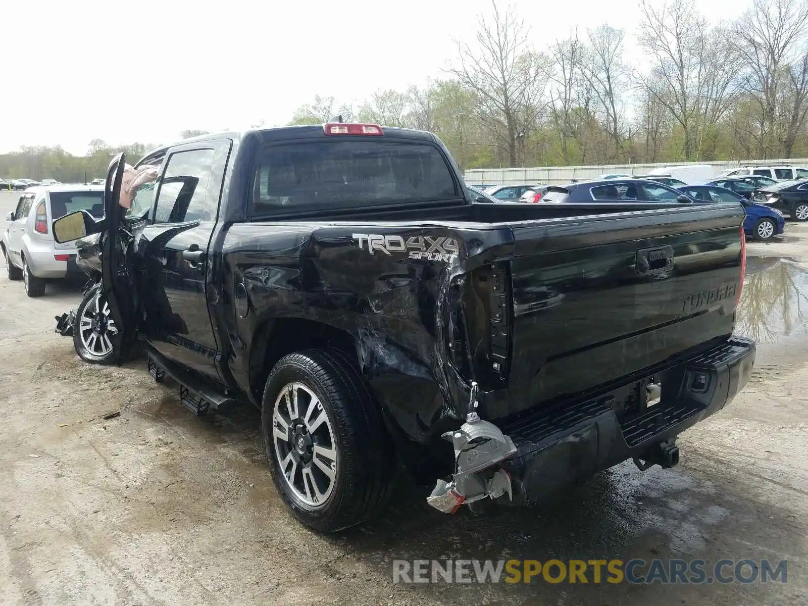 3 Photograph of a damaged car 5TFDY5F19LX877086 TOYOTA TUNDRA 2020