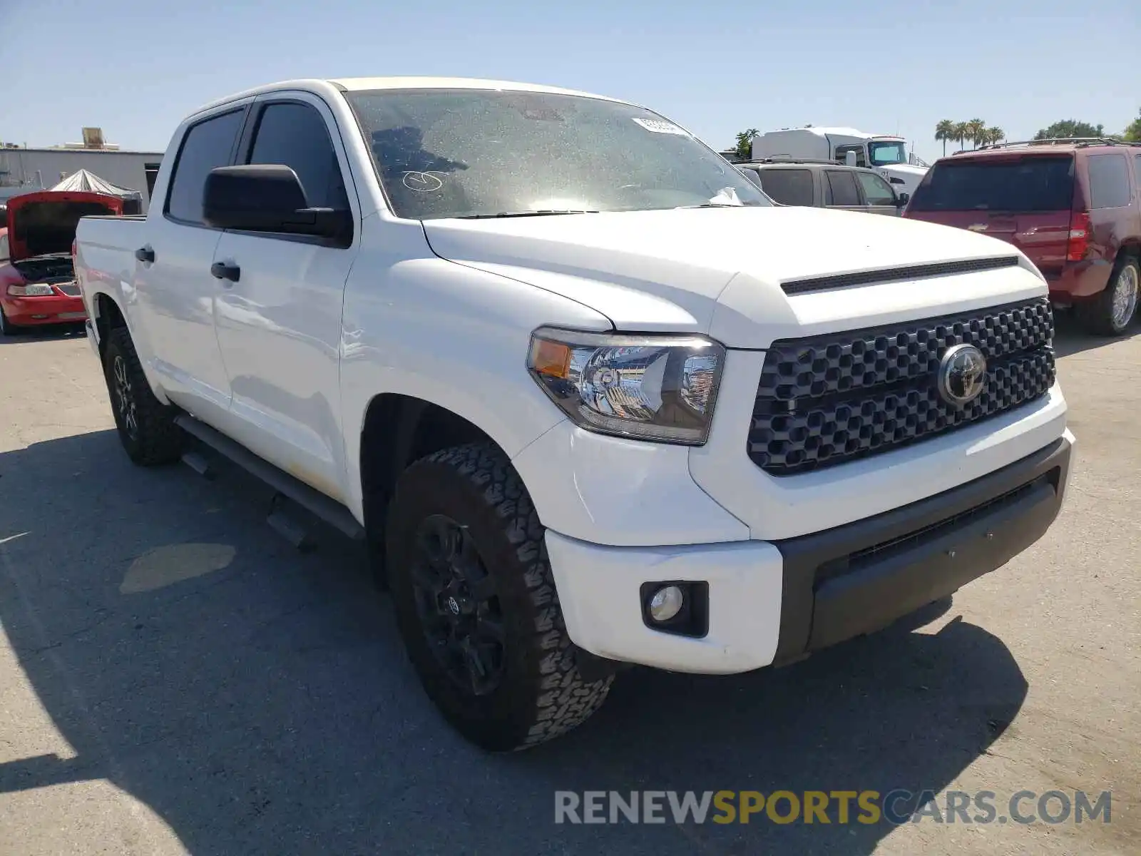 1 Photograph of a damaged car 5TFDY5F19LX877153 TOYOTA TUNDRA 2020