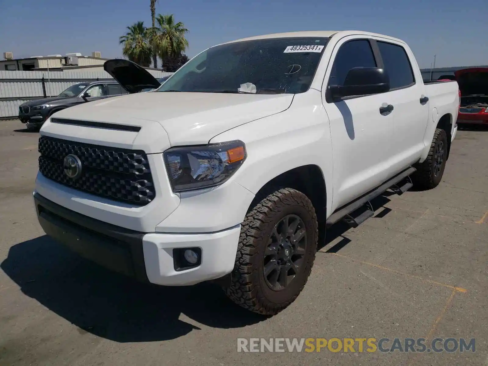 2 Photograph of a damaged car 5TFDY5F19LX877153 TOYOTA TUNDRA 2020