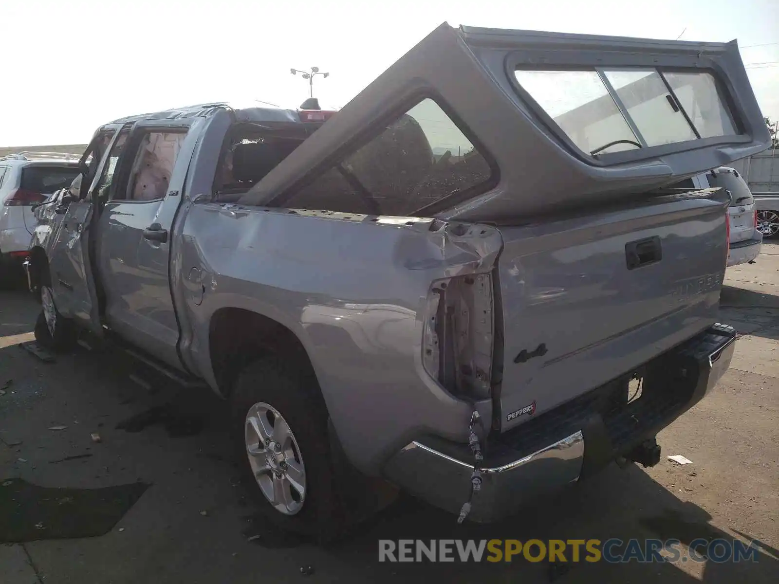 3 Photograph of a damaged car 5TFDY5F19LX888895 TOYOTA TUNDRA 2020