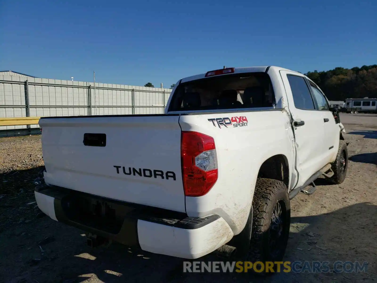 4 Photograph of a damaged car 5TFDY5F19LX891697 TOYOTA TUNDRA 2020