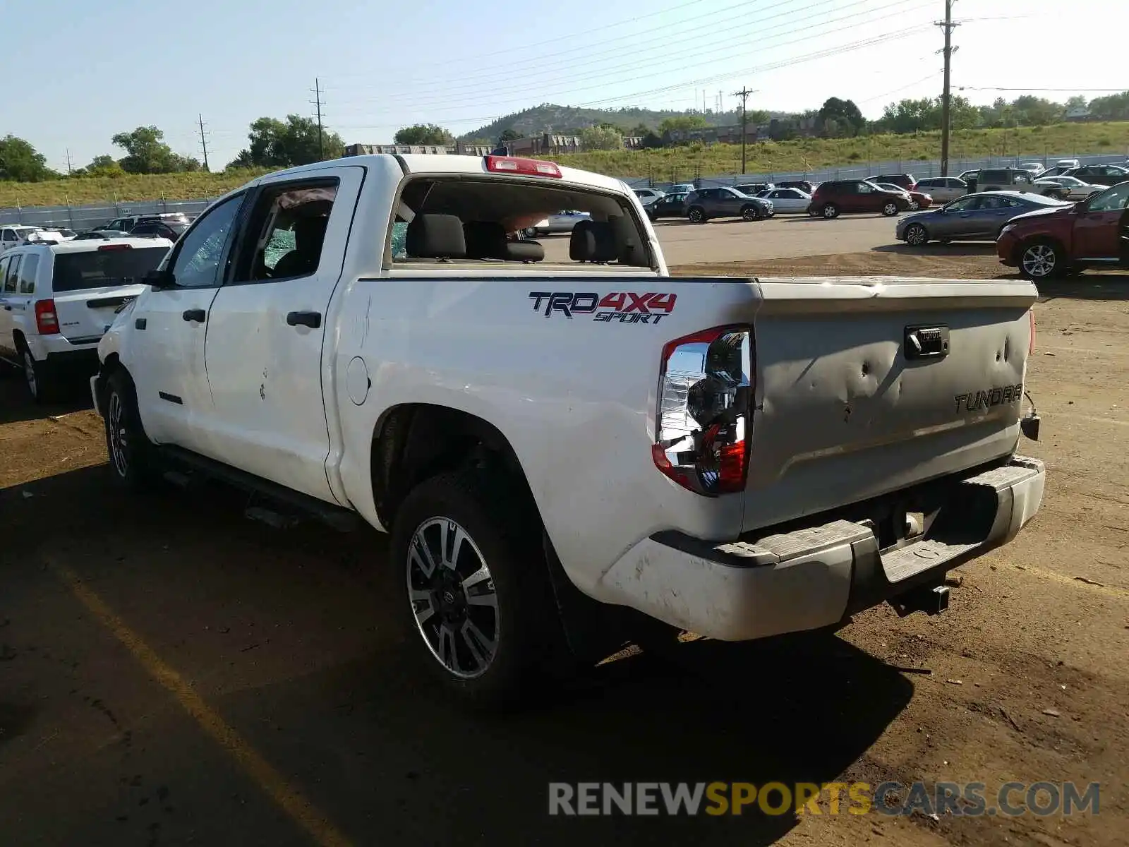 3 Photograph of a damaged car 5TFDY5F19LX892509 TOYOTA TUNDRA 2020