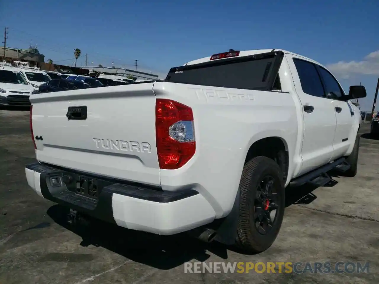 4 Photograph of a damaged car 5TFDY5F19LX902164 TOYOTA TUNDRA 2020