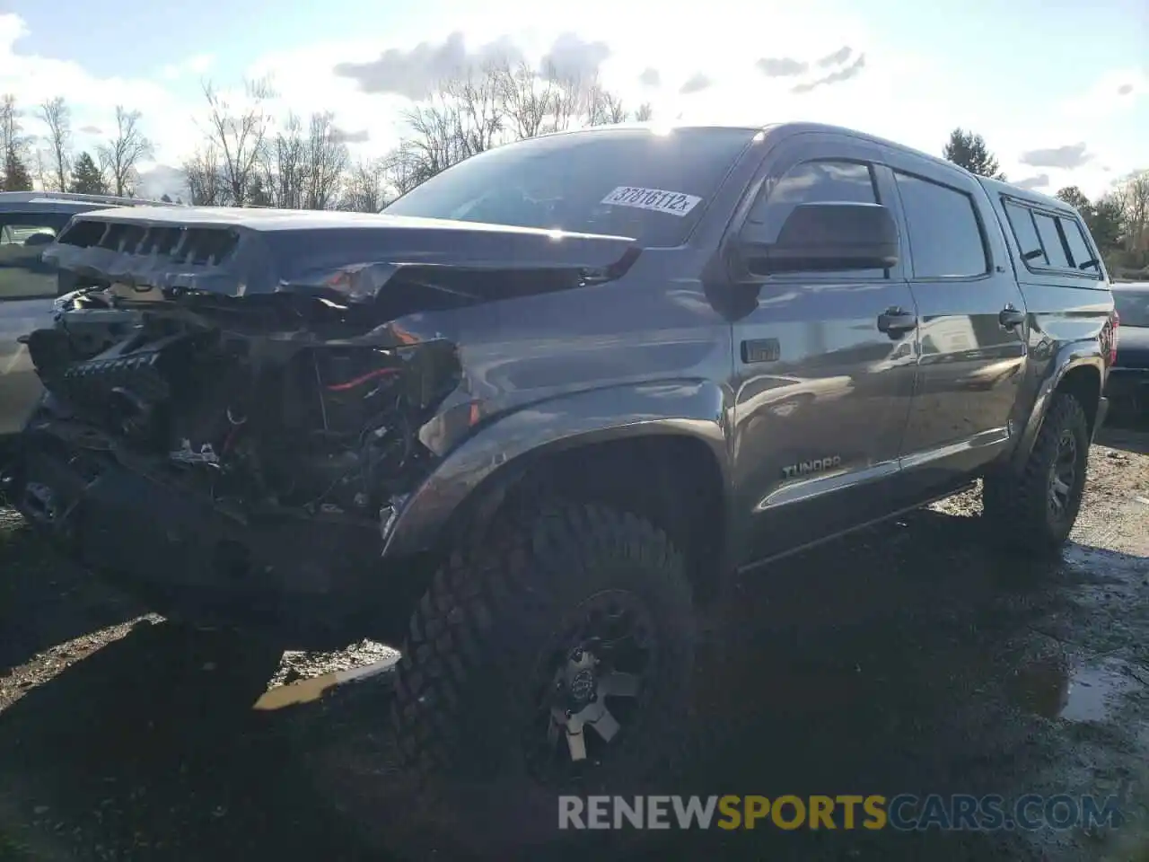 2 Photograph of a damaged car 5TFDY5F1XLX888825 TOYOTA TUNDRA 2020