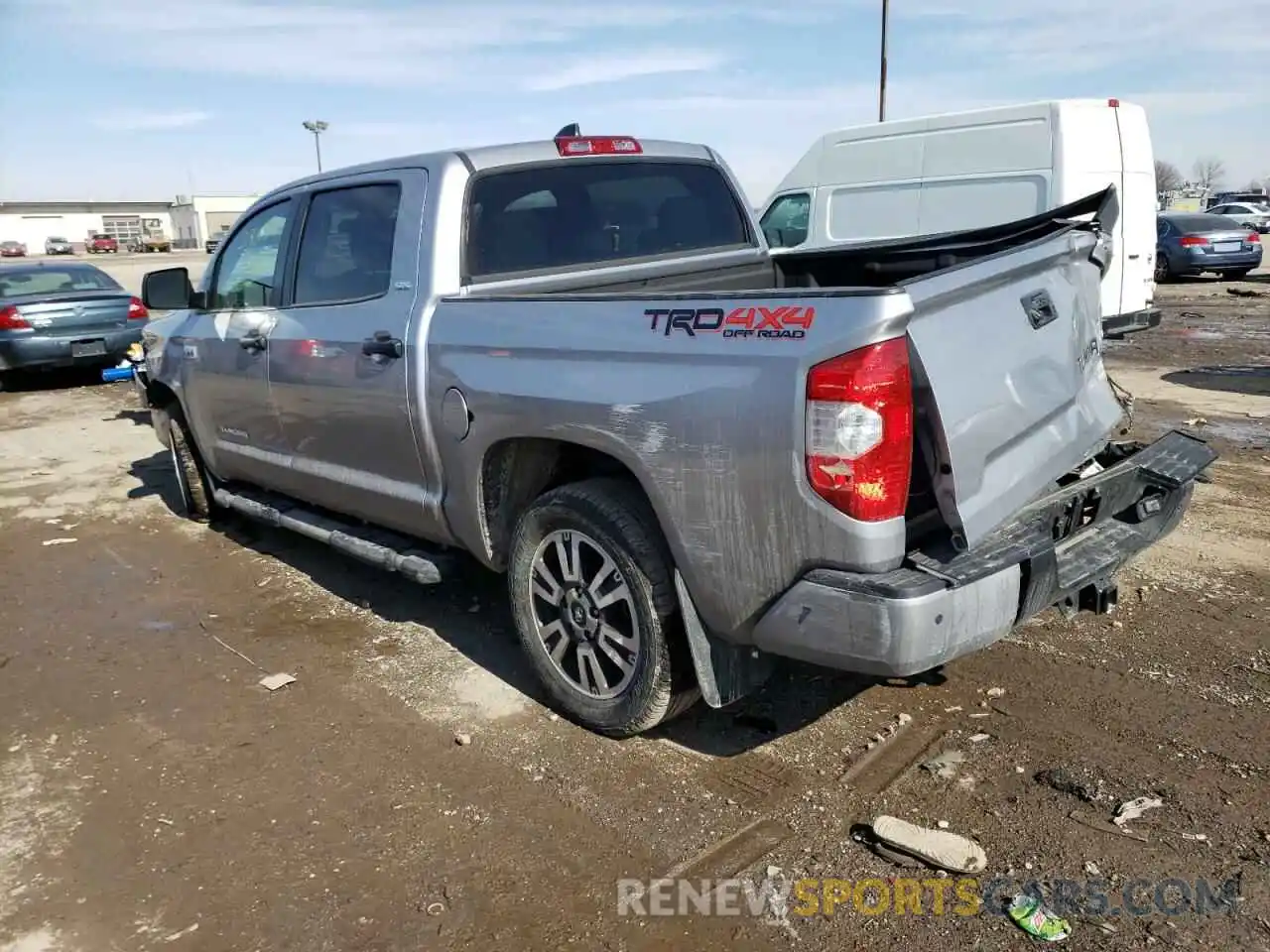 3 Photograph of a damaged car 5TFDY5F1XLX893247 TOYOTA TUNDRA 2020