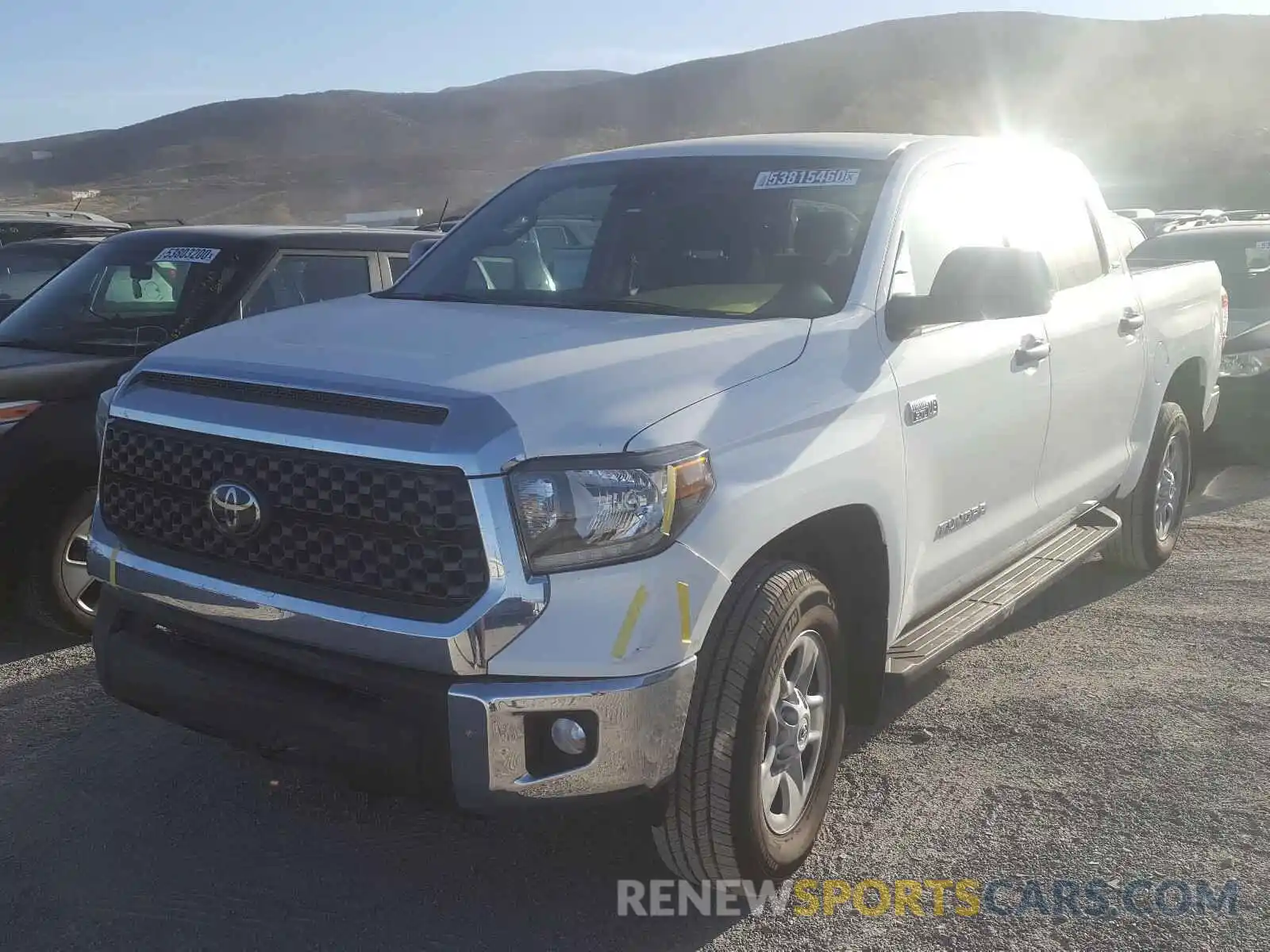 2 Photograph of a damaged car 5TFDY5F1XLX926828 TOYOTA TUNDRA 2020