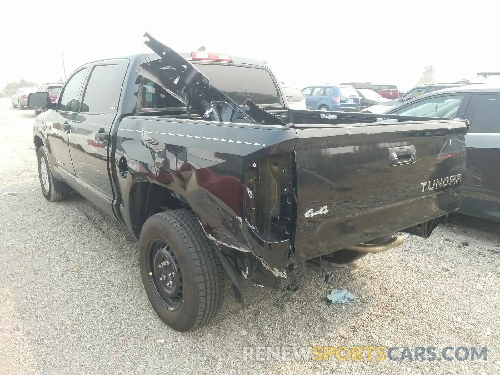 3 Photograph of a damaged car 5TFDY5F1XLX935044 TOYOTA TUNDRA 2020