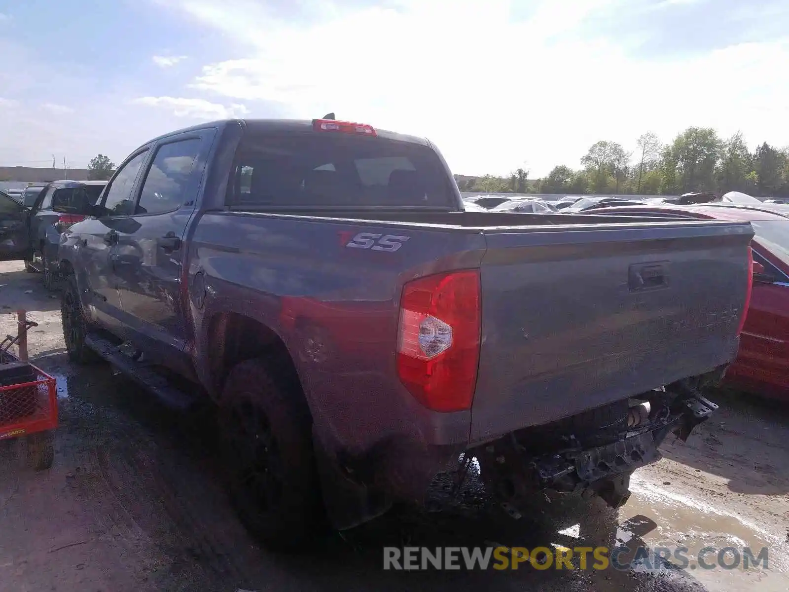 3 Photograph of a damaged car 5TFEY5F10LX256176 TOYOTA TUNDRA 2020