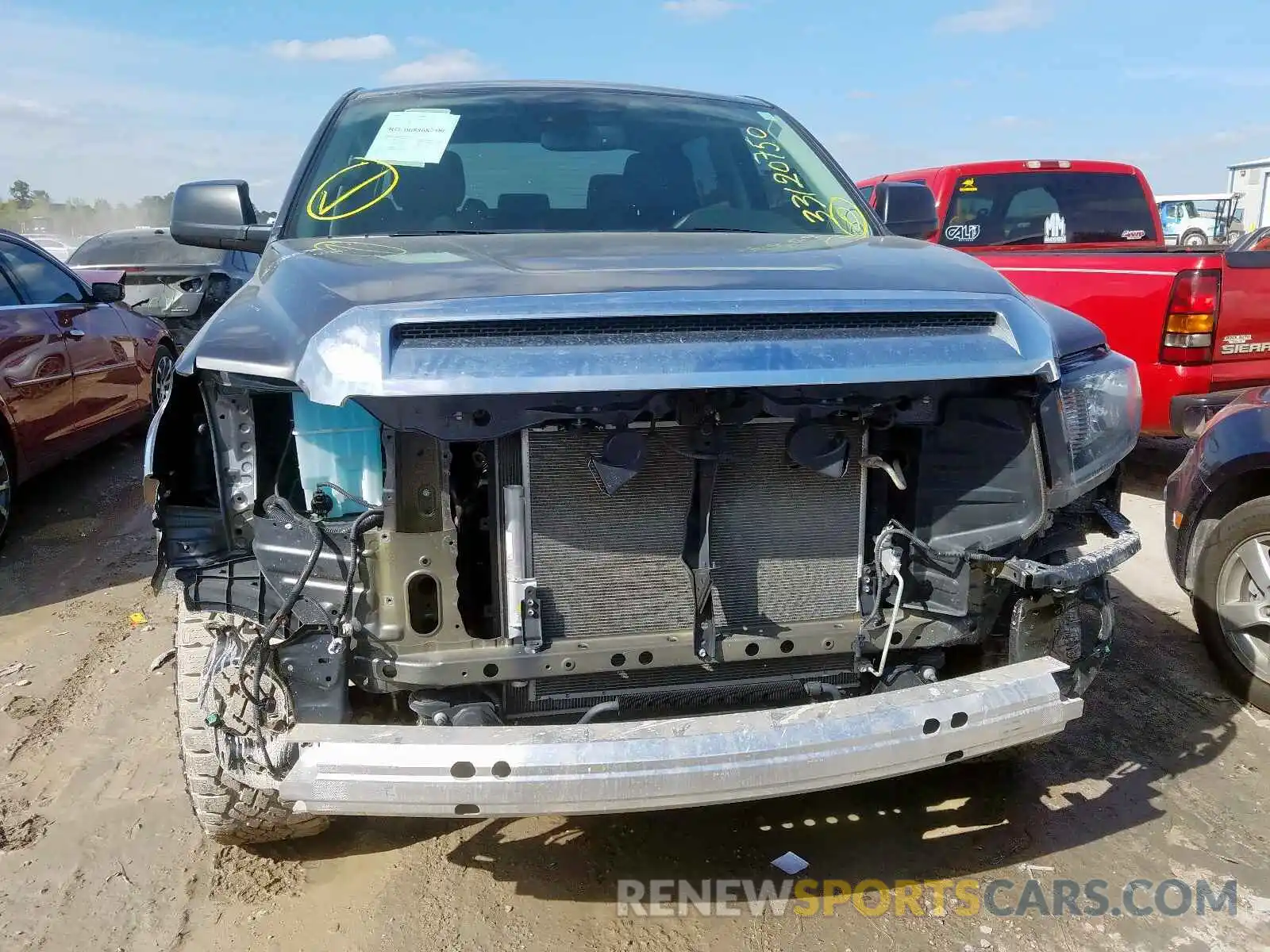 9 Photograph of a damaged car 5TFEY5F10LX256176 TOYOTA TUNDRA 2020