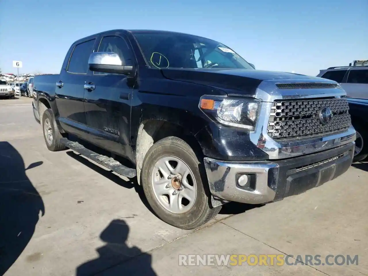 1 Photograph of a damaged car 5TFEY5F10LX258607 TOYOTA TUNDRA 2020