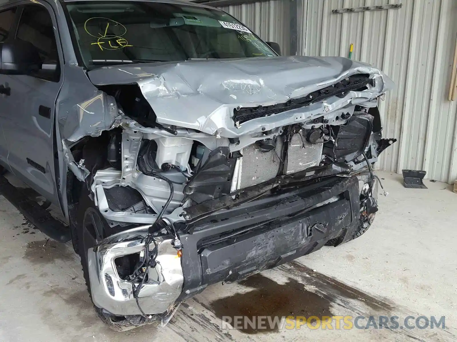 9 Photograph of a damaged car 5TFEY5F10LX262365 TOYOTA TUNDRA 2020