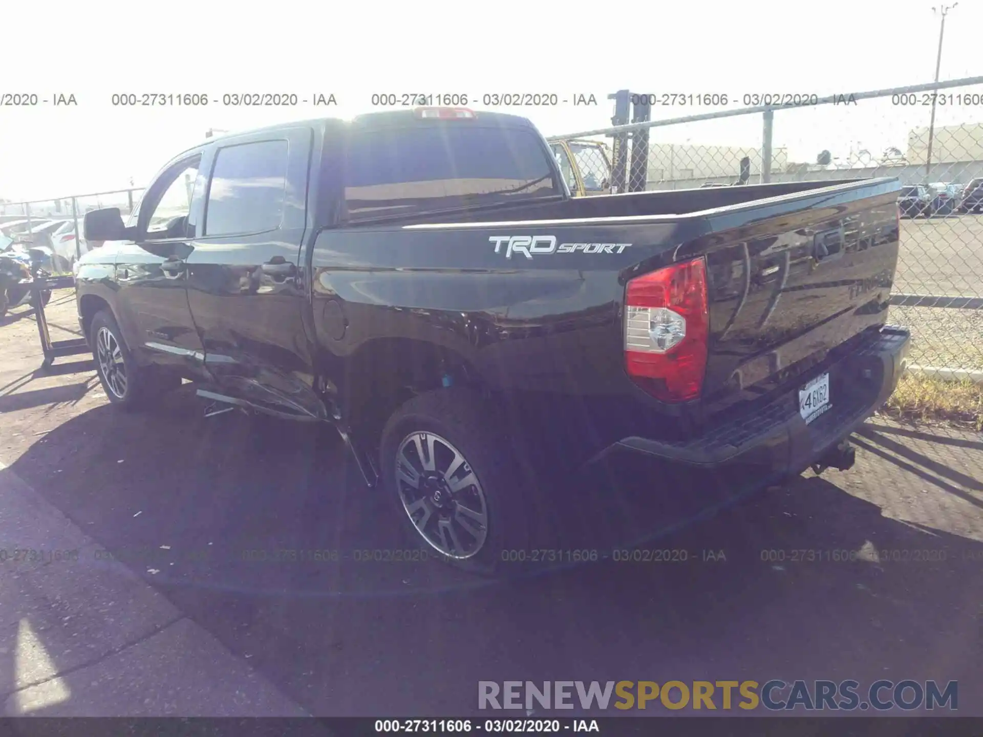 3 Photograph of a damaged car 5TFEY5F11LX257689 TOYOTA TUNDRA 2020