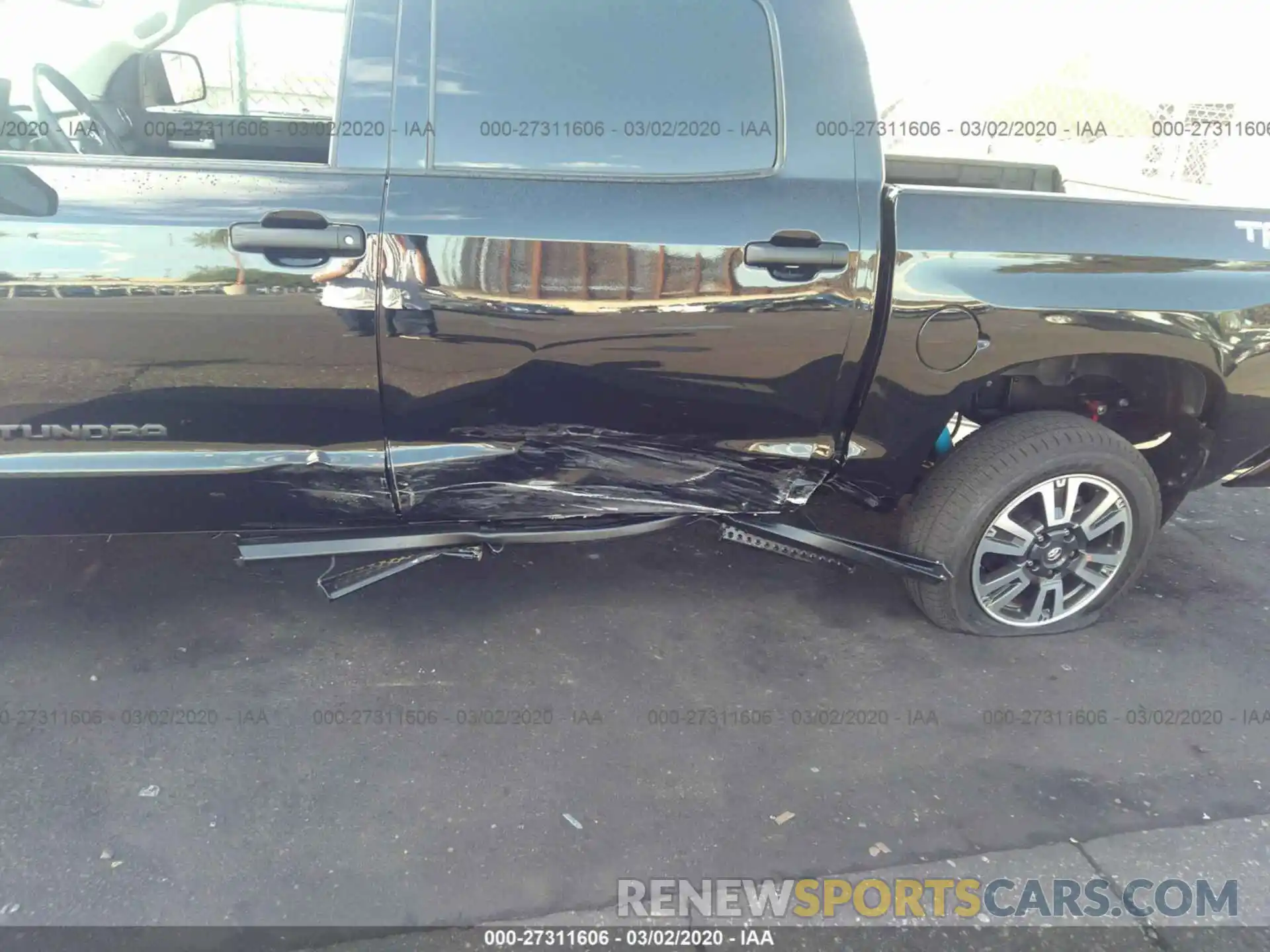 6 Photograph of a damaged car 5TFEY5F11LX257689 TOYOTA TUNDRA 2020