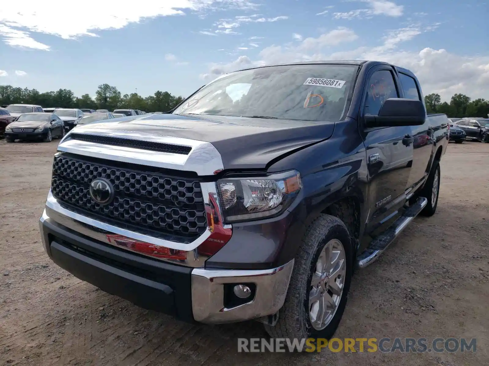 2 Photograph of a damaged car 5TFEY5F11LX267042 TOYOTA TUNDRA 2020