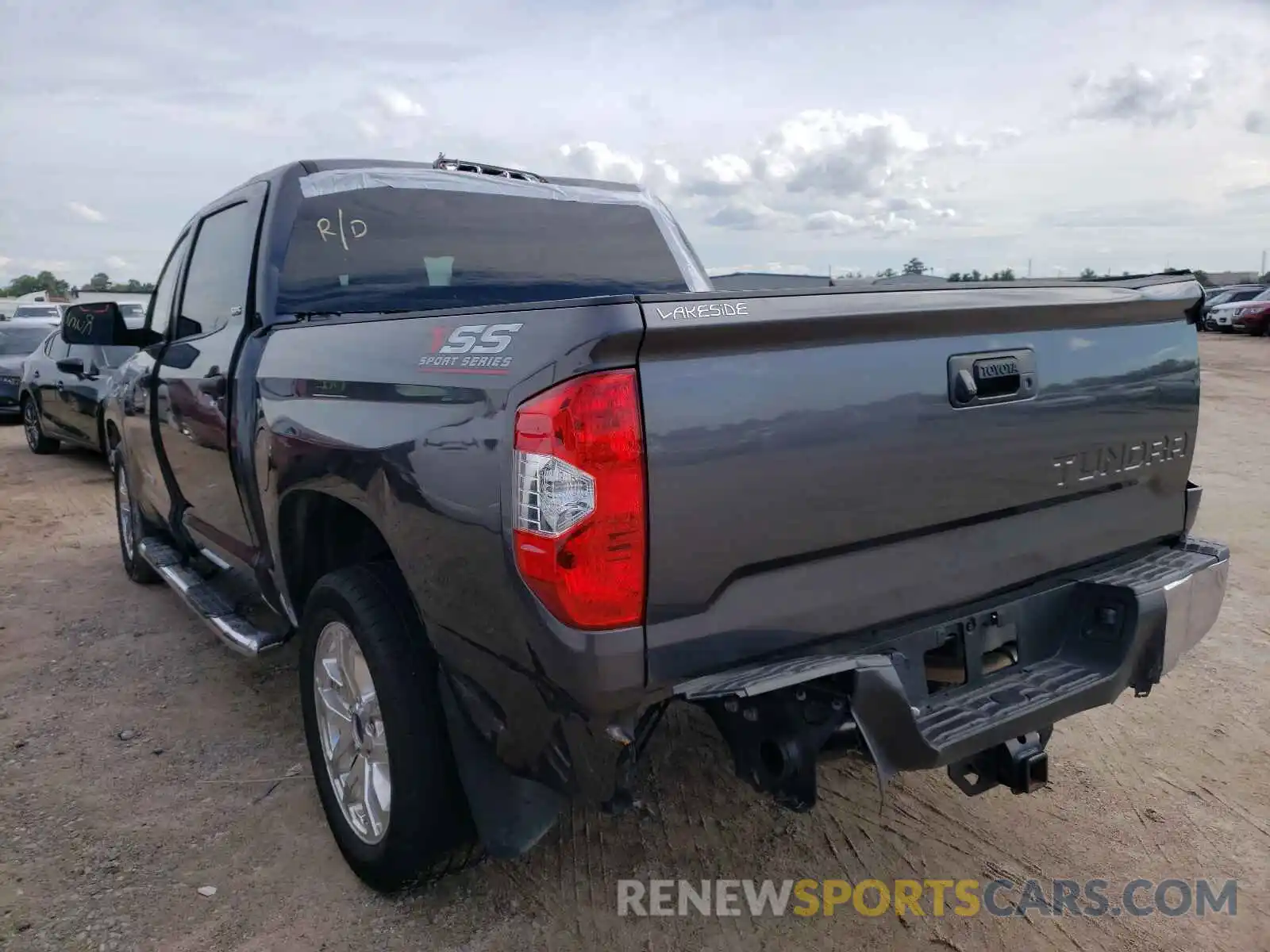 3 Photograph of a damaged car 5TFEY5F11LX267042 TOYOTA TUNDRA 2020