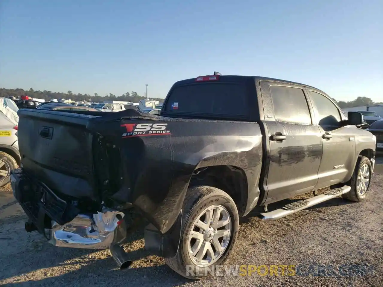 4 Photograph of a damaged car 5TFEY5F12LX256003 TOYOTA TUNDRA 2020