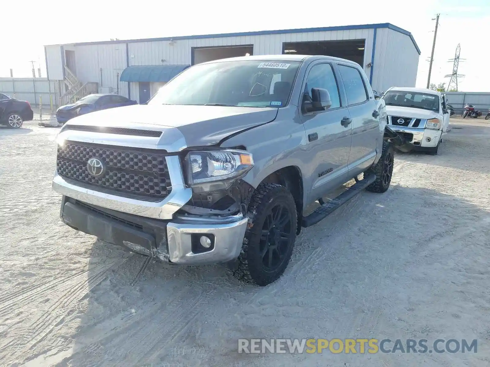 2 Photograph of a damaged car 5TFEY5F12LX259337 TOYOTA TUNDRA 2020