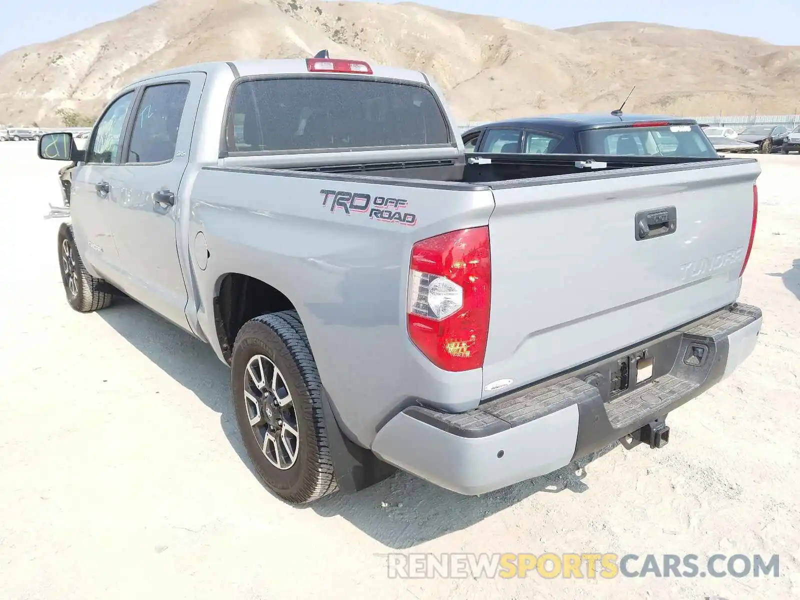 3 Photograph of a damaged car 5TFEY5F12LX263310 TOYOTA TUNDRA 2020