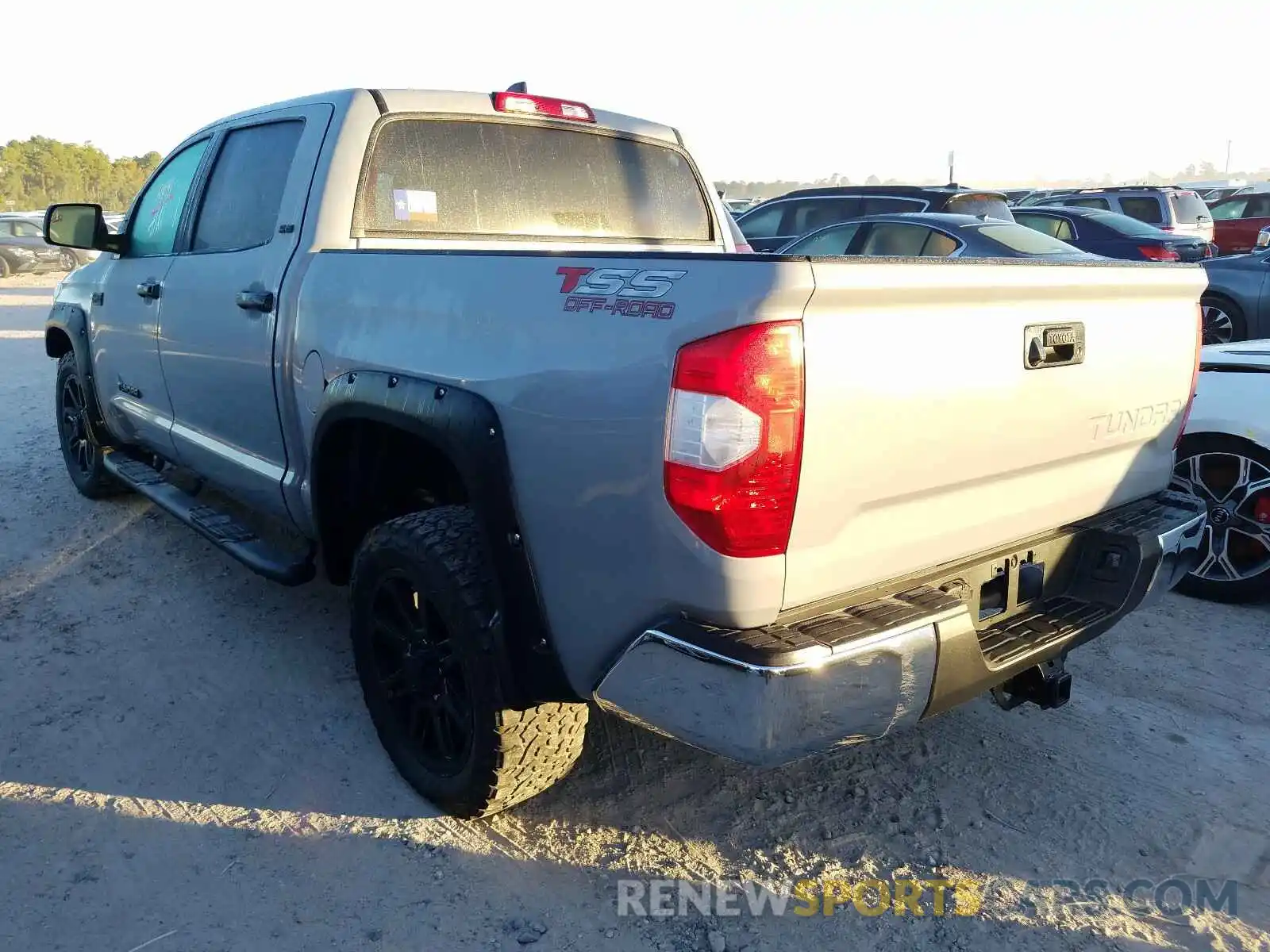 3 Photograph of a damaged car 5TFEY5F12LX268099 TOYOTA TUNDRA 2020