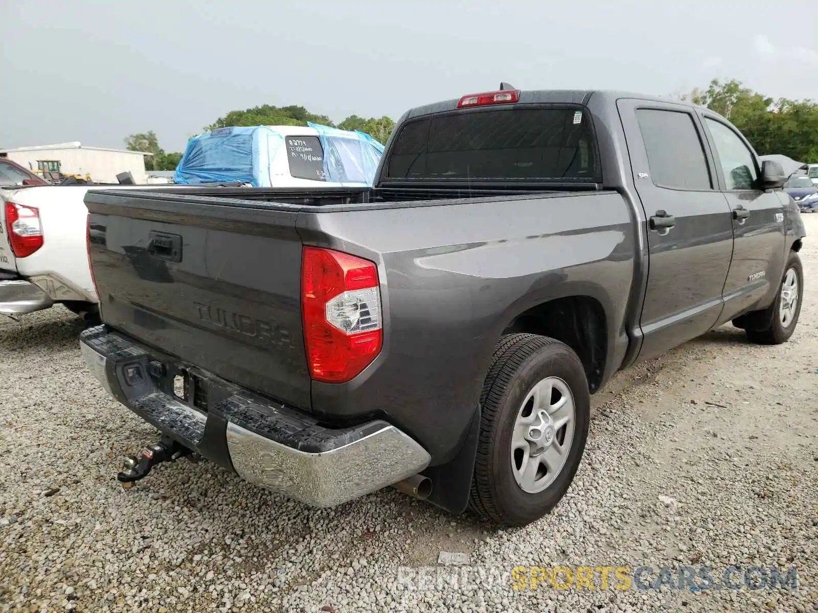 4 Photograph of a damaged car 5TFEY5F13LX266670 TOYOTA TUNDRA 2020